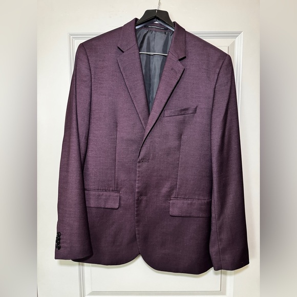 H&M Other - H&M Burgundy Skinny Fit Suit